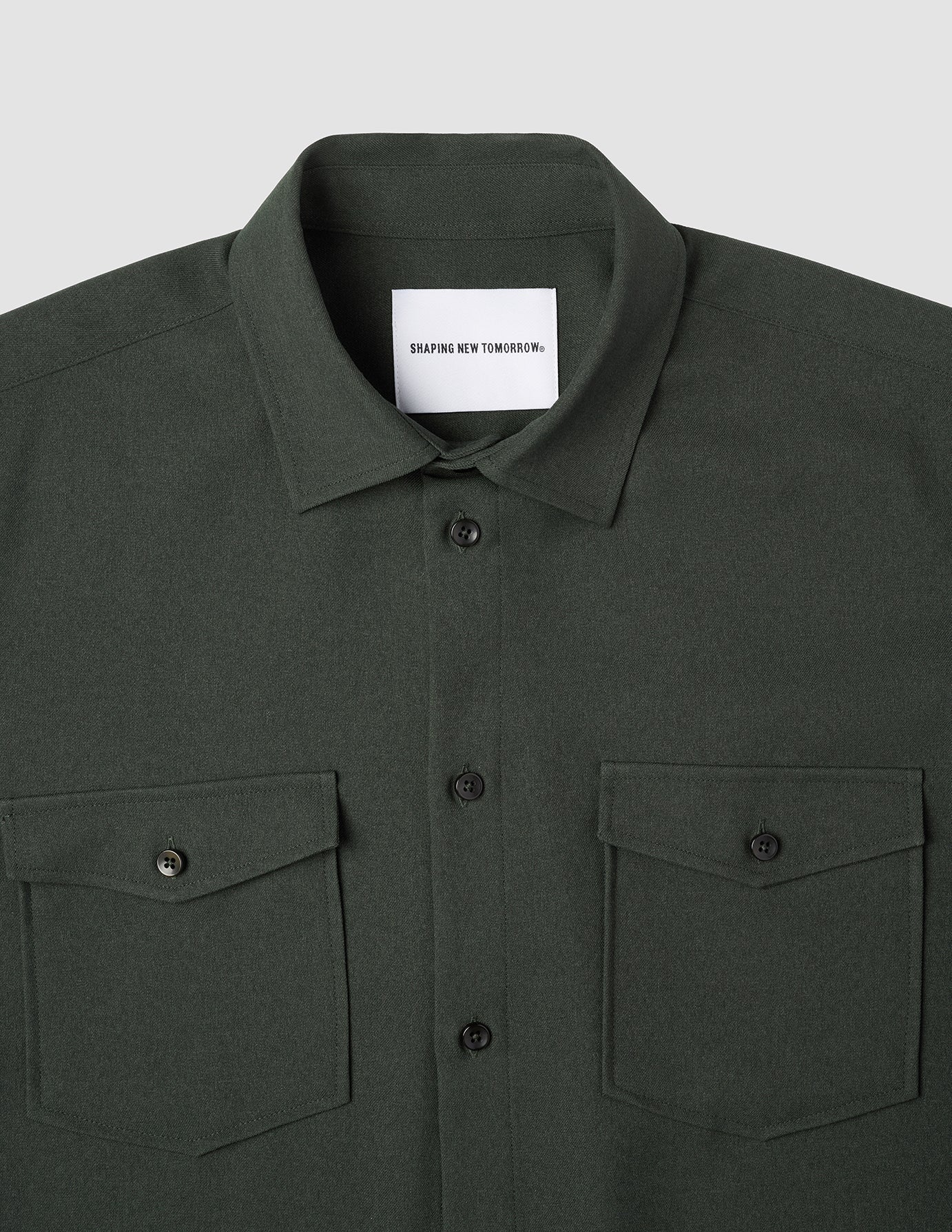Effortless Overshirt Green Night